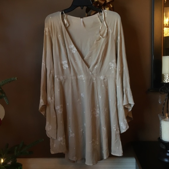NWOT FP "Jasmine" Embroidered Dress - Picture 2 of 8